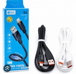CABLE IBEK 3A DE USB A IPHONE CB-26323