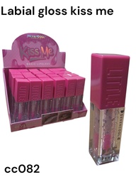 GLOSS LABIAL KISS ME CUADRADO CC082 LITTLE GLOSS 5061