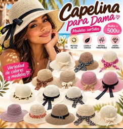 CAPELINA SURTIDA VARIOS MODELO DAMA COD 26-1