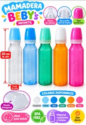 MAMADERA EXAGONAL COLOR BEBY-S RANDON DA85