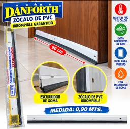 ZOCALO PVC 90CM PARA PUERTA DANFORTH