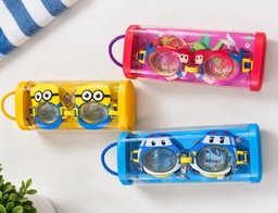 ANTIPARRA INFANTIL SIRENITA MINION Y POLICIA EN CAJA TRANSPORTABLE