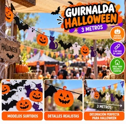 GUIRNALDA HALOWEEN 3 MTS PAÑOLENCI 26-1087
