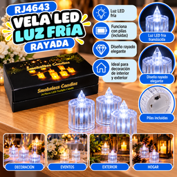 [RJ4643] VELA LED FRIA 7CM